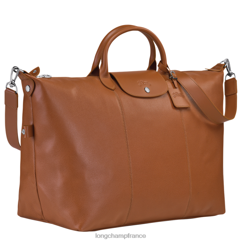 caramel femmes sac de voyage le foulonne Sacs Longchamp Z6ZTP829