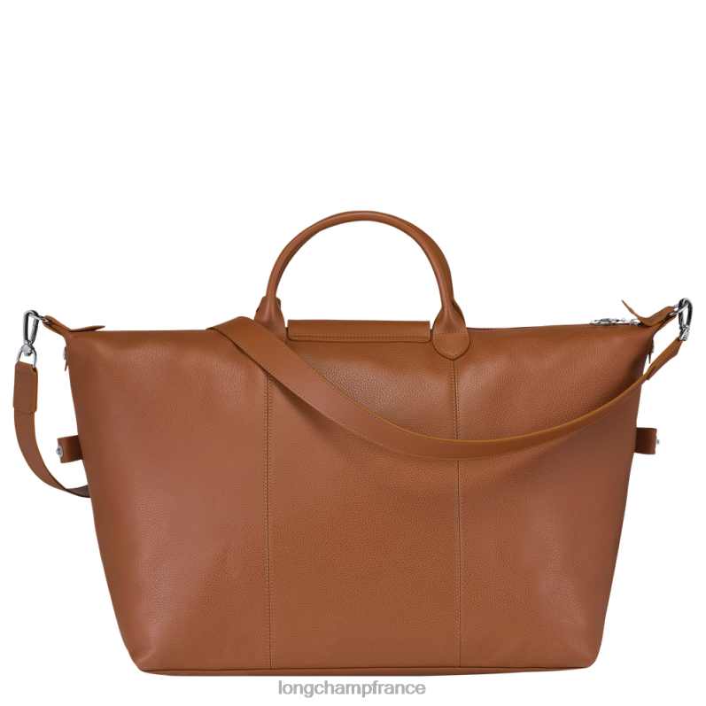 caramel femmes sac de voyage le foulonne Sacs Longchamp Z6ZTP829