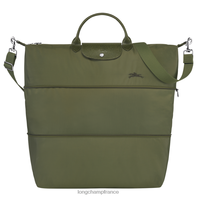 forêt femmes sac de voyage vert le pliage extensible Sacs Longchamp Z6ZTP801
