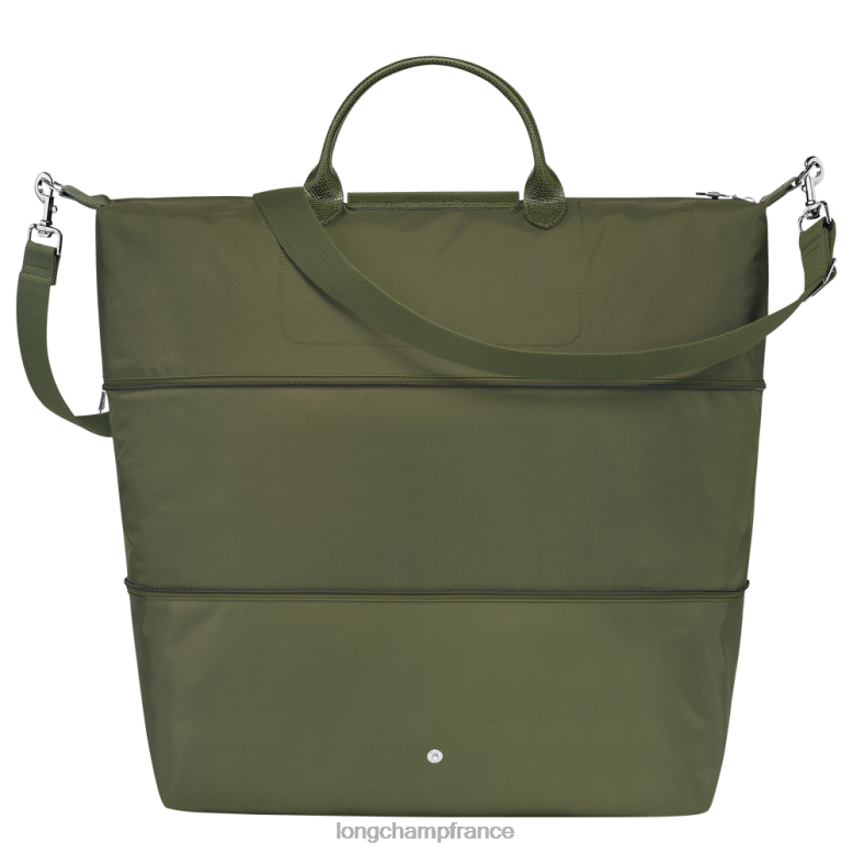 forêt femmes sac de voyage vert le pliage extensible Sacs Longchamp Z6ZTP801
