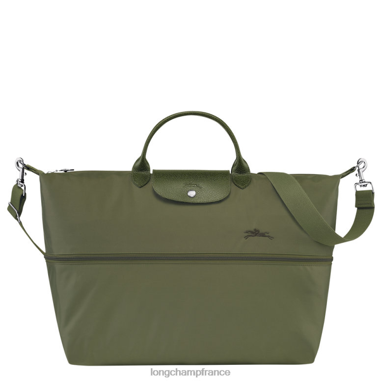 forêt femmes sac de voyage vert le pliage extensible Sacs Longchamp Z6ZTP801