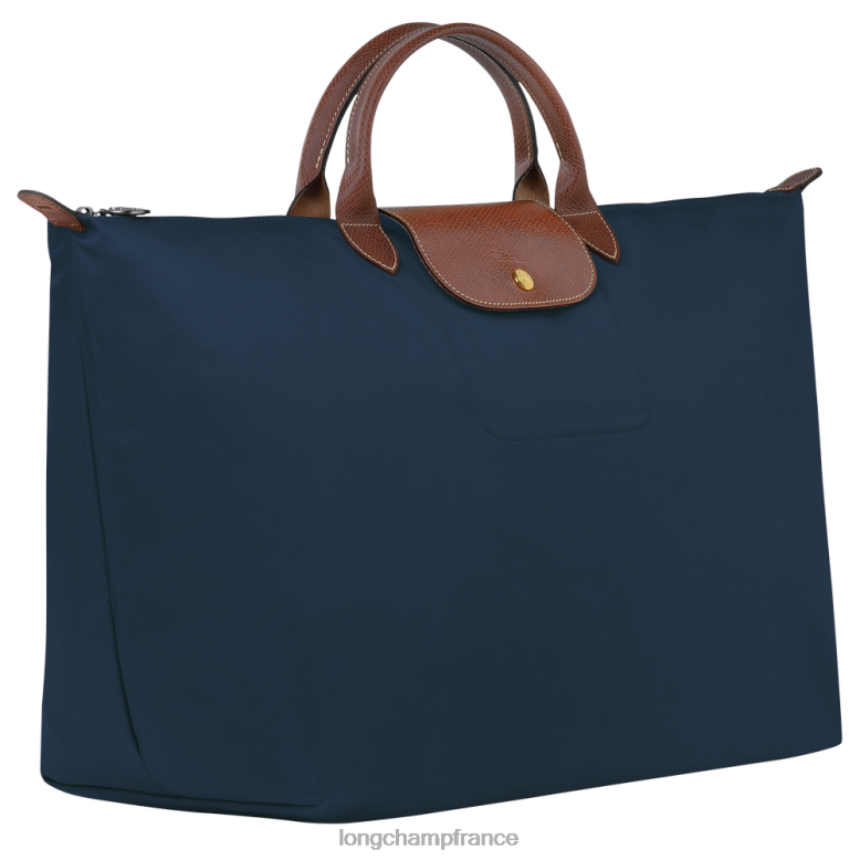 marine femmes sac de voyage original le pliage Sacs Longchamp Z6ZTP808