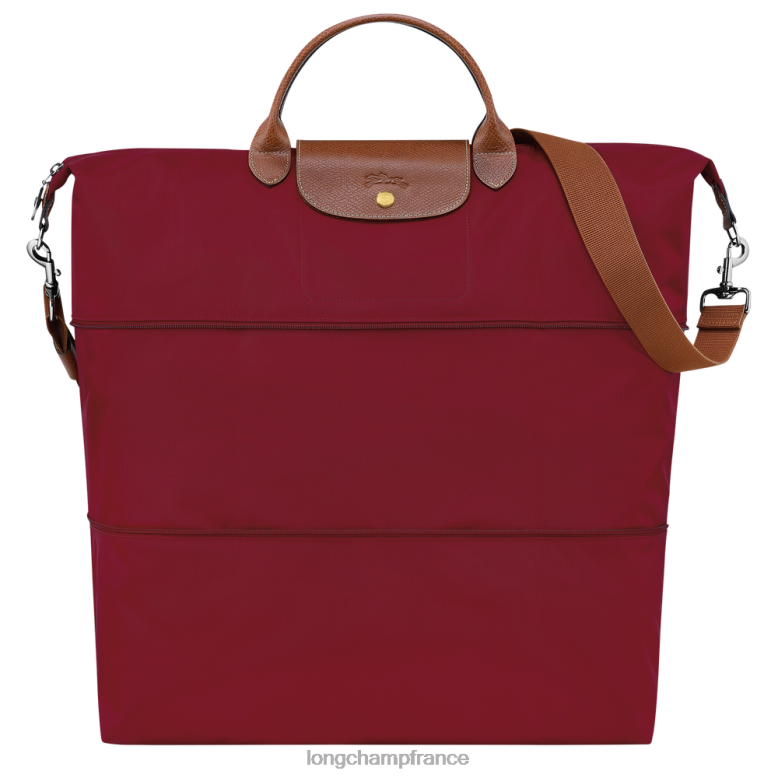 rouge femmes le pliage original sac de voyage extensible Sacs Longchamp Z6ZTP820