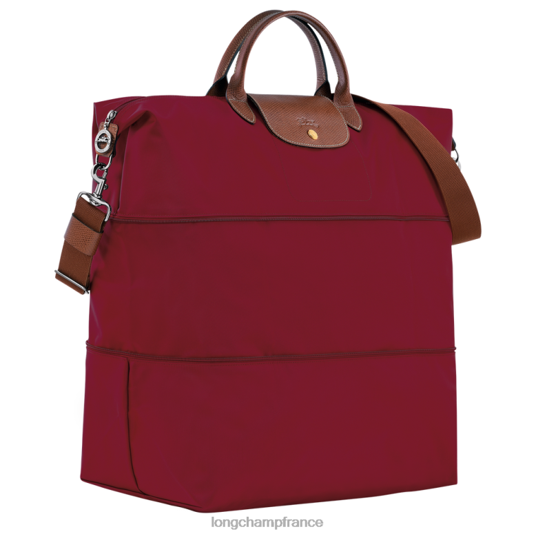 rouge femmes le pliage original sac de voyage extensible Sacs Longchamp Z6ZTP820