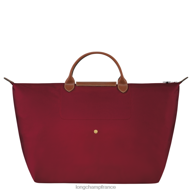 rouge femmes sac de voyage original le pliage Sacs Longchamp Z6ZTP807