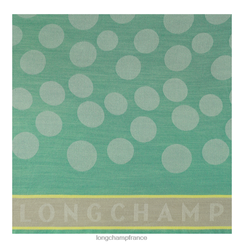 herbe/feu vert Hommes étole collection printemps/été 2023 accessoires Longchamp Z6ZTP993