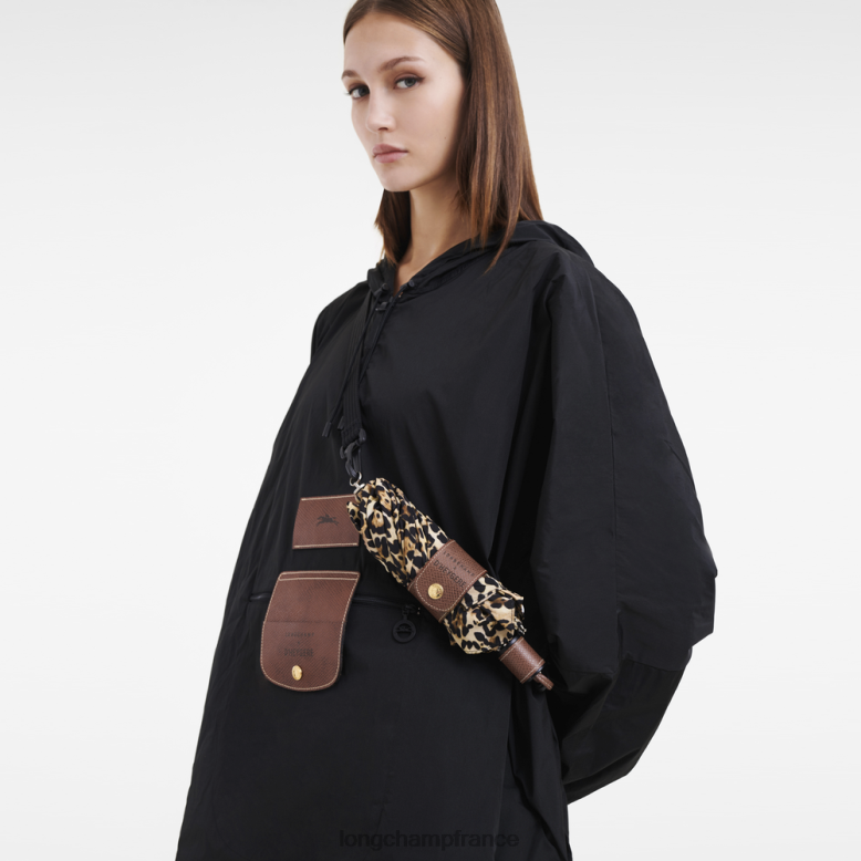 imprimé panthère Hommes parapluie accessoires Longchamp X D'heygere Z6ZTP966