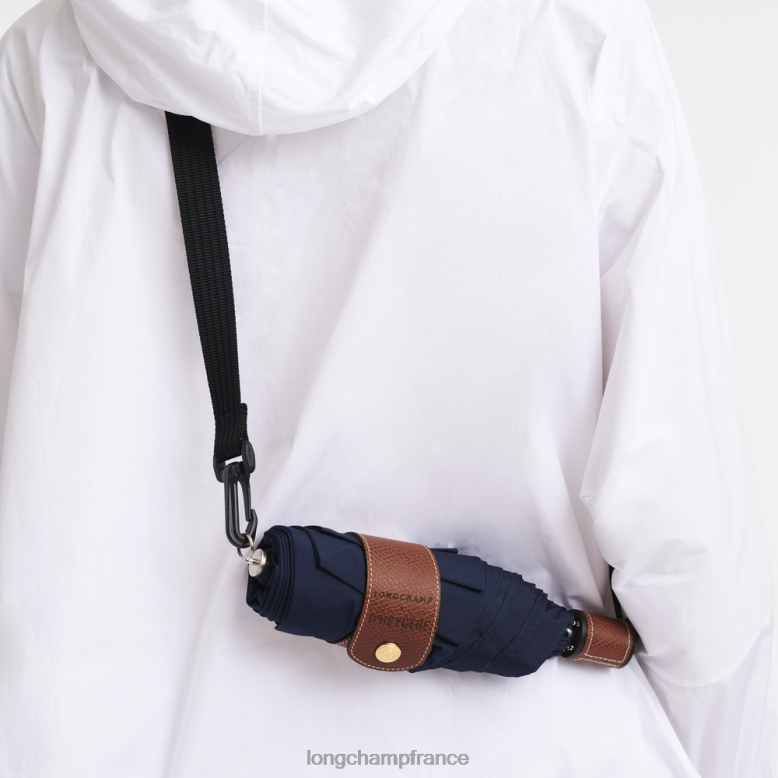 marine Hommes parapluie accessoires Longchamp X D'heygere Z6ZTP965