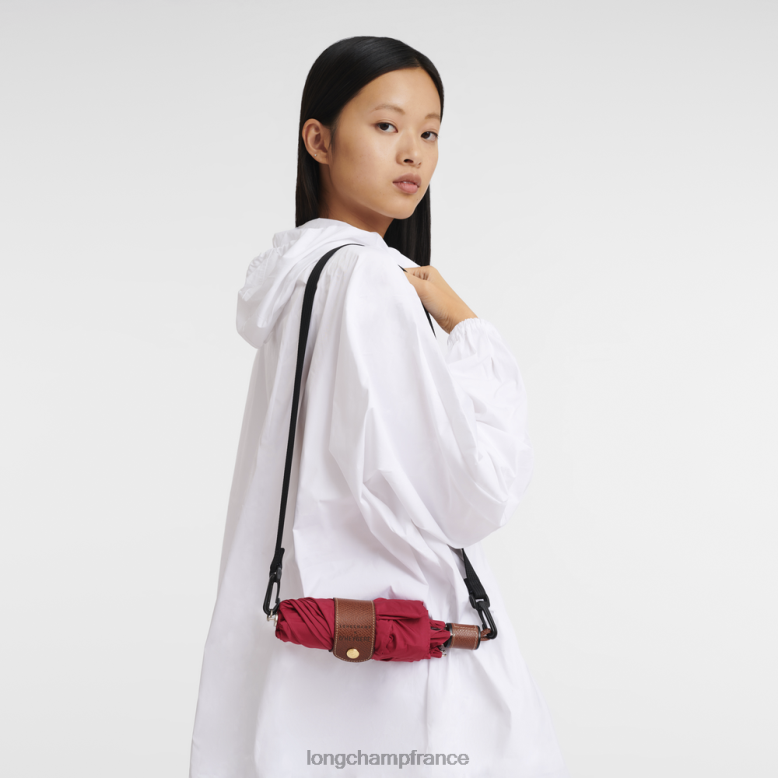 rose Hommes parapluie accessoires Longchamp X D'heygere Z6ZTP964