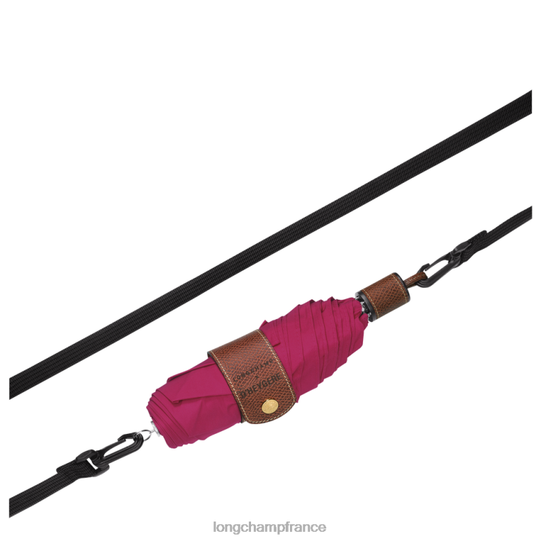 rose Hommes parapluie accessoires Longchamp X D'heygere Z6ZTP964