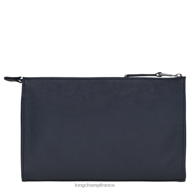 bleu nuit Hommes pochette 3D maroquinerie Longchamp Z6ZTP13