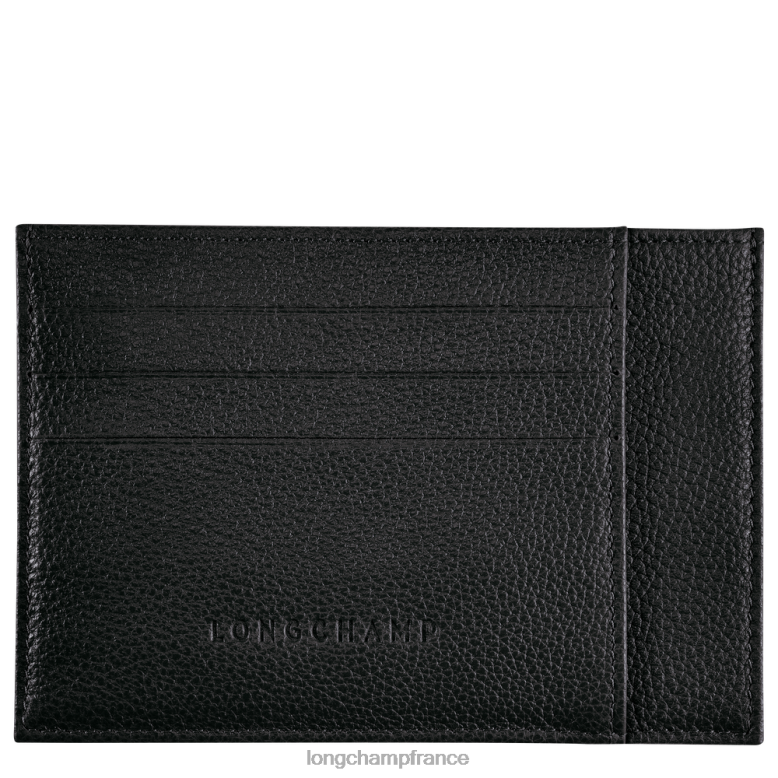 noir Hommes porte-cartes le foulonne maroquinerie Longchamp Z6ZTP650
