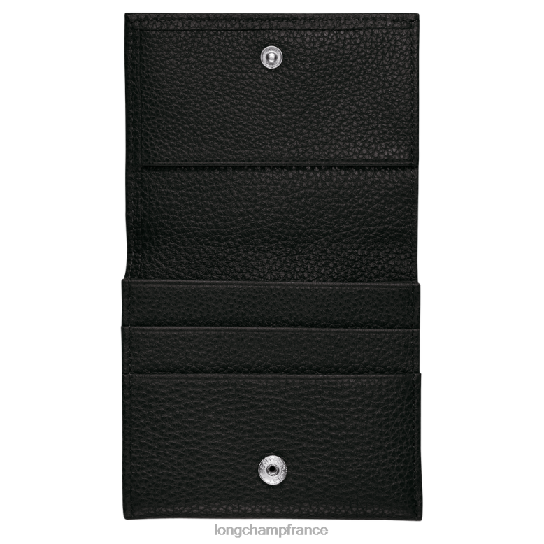 noir Hommes porte-monnaie le foulonne maroquinerie Longchamp Z6ZTP542