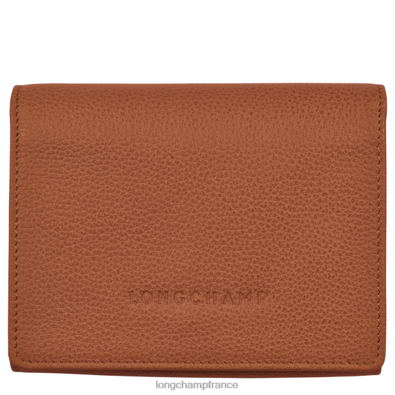 caramel Hommes portefeuille le foulonne maroquinerie Longchamp Z6ZTP597