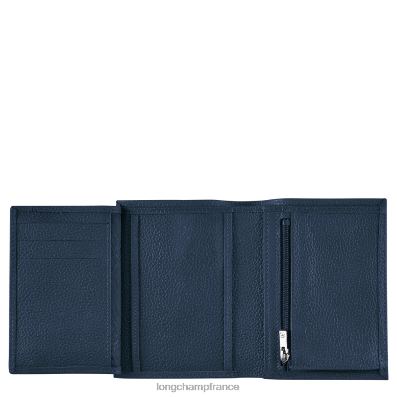 marine Hommes portefeuille le foulonne maroquinerie Longchamp Z6ZTP631