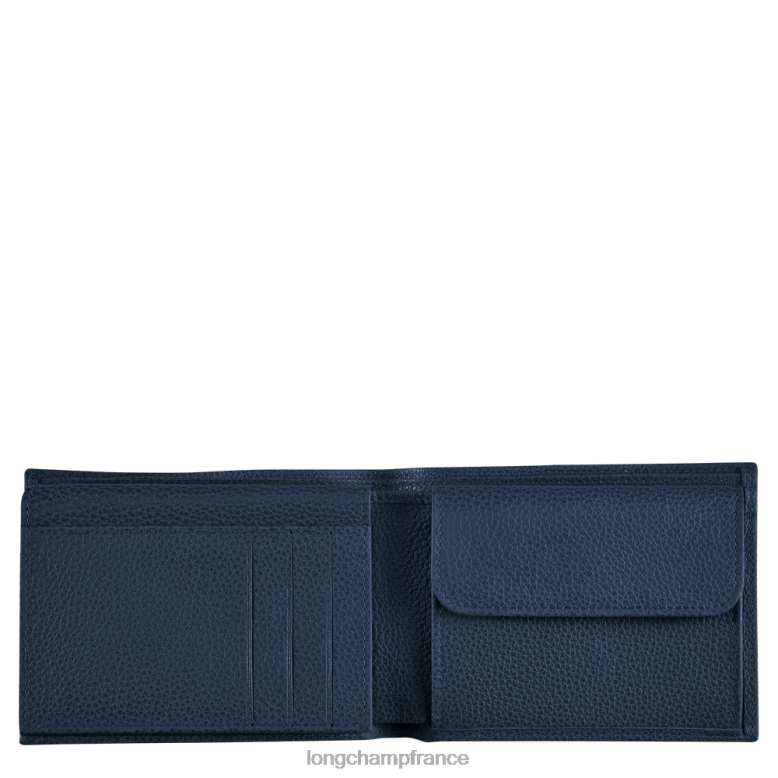 marine Hommes portefeuille le foulonne maroquinerie Longchamp Z6ZTP634