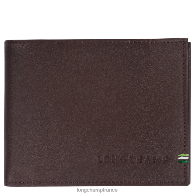 moka Hommes portefeuille sur seine maroquinerie Longchamp Z6ZTP1131