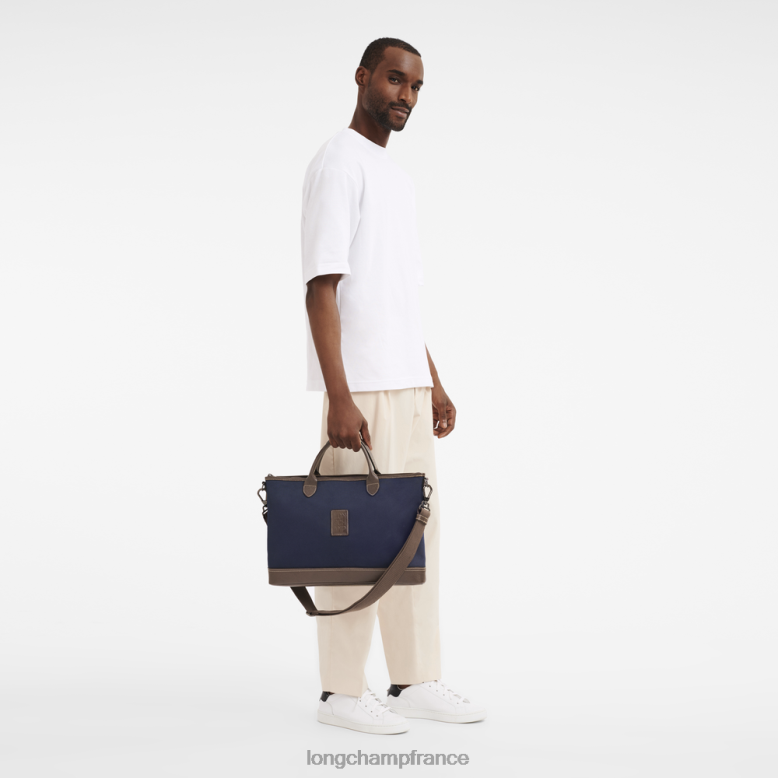 bleu Hommes mallette boxford Sacs Longchamp Z6ZTP466