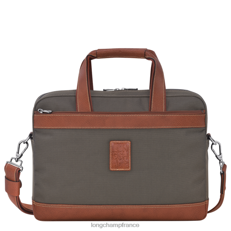 brun Hommes mallette boxford Sacs Longchamp Z6ZTP1094