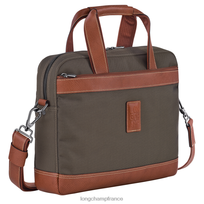 brun Hommes mallette boxford Sacs Longchamp Z6ZTP1094
