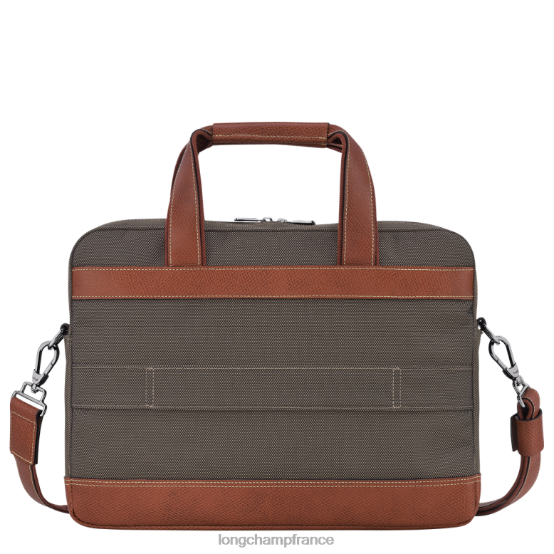 brun Hommes mallette boxford Sacs Longchamp Z6ZTP1094