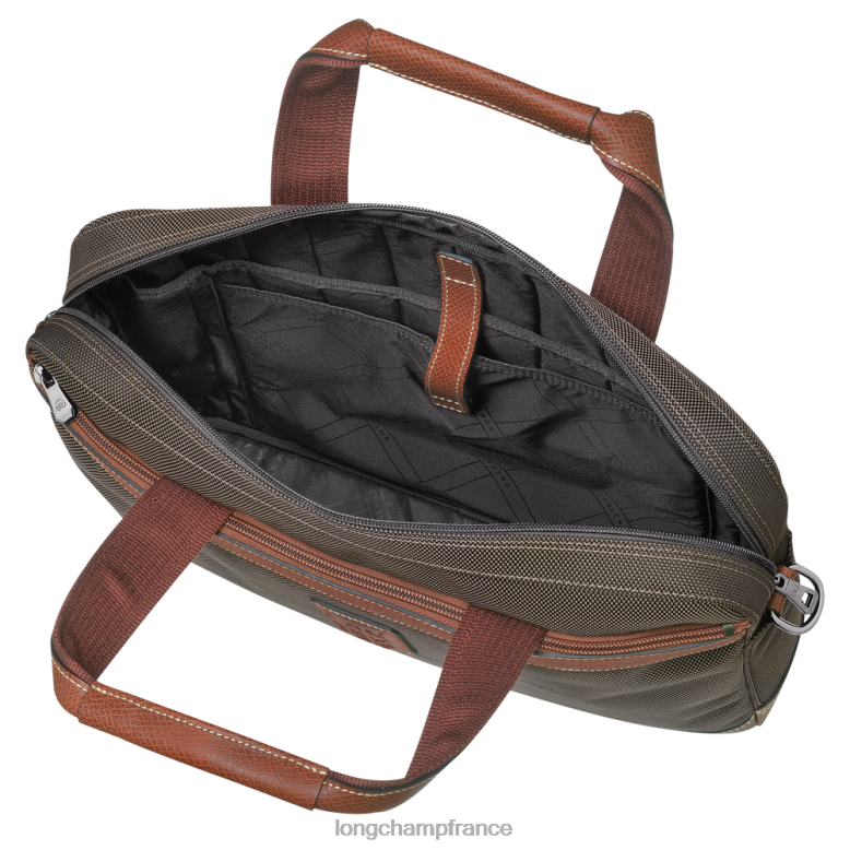 brun Hommes mallette boxford Sacs Longchamp Z6ZTP1094