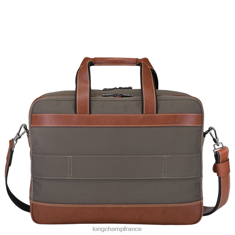 brun Hommes mallette boxford Sacs Longchamp Z6ZTP1097