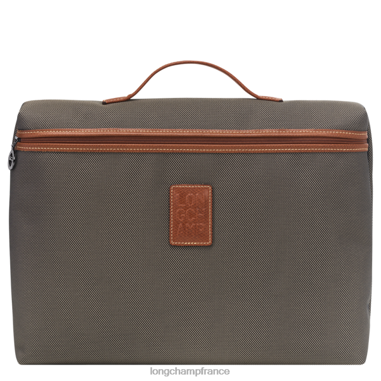 brun Hommes mallette boxford Sacs Longchamp Z6ZTP1098