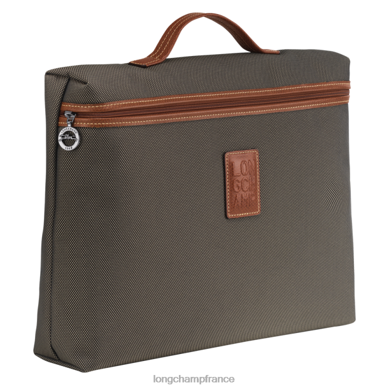 brun Hommes mallette boxford Sacs Longchamp Z6ZTP1098