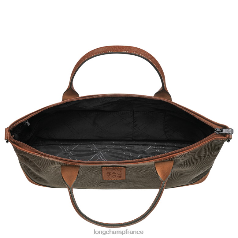 brun Hommes mallette boxford Sacs Longchamp Z6ZTP465