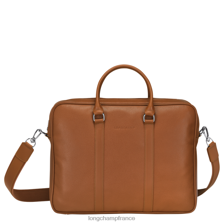 caramel Hommes mallette le foulonne Sacs Longchamp Z6ZTP1090