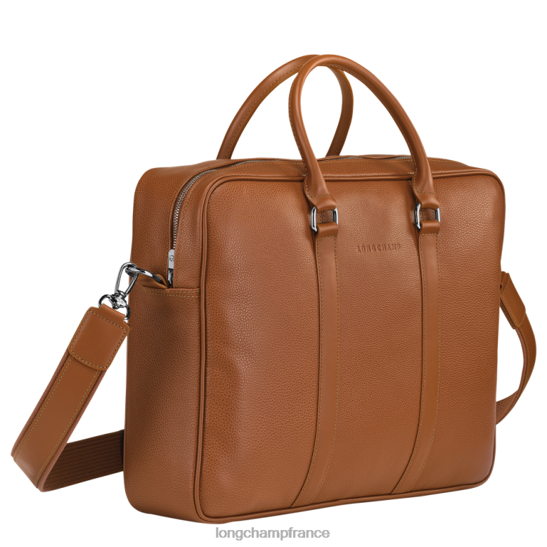 caramel Hommes mallette le foulonne Sacs Longchamp Z6ZTP1090