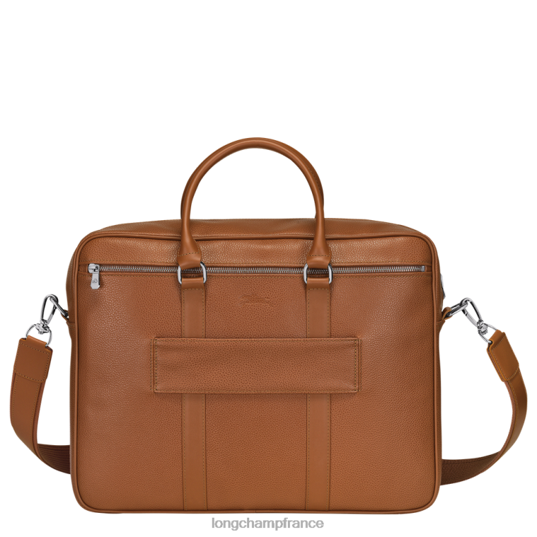 caramel Hommes mallette le foulonne Sacs Longchamp Z6ZTP1090