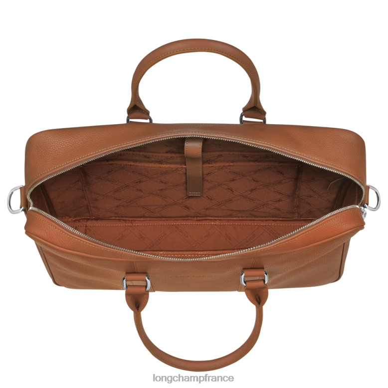 caramel Hommes mallette le foulonne Sacs Longchamp Z6ZTP1090