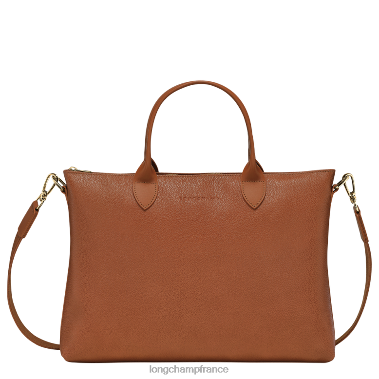 caramel Hommes mallette le foulonne Sacs Longchamp Z6ZTP468