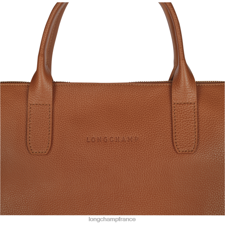 caramel Hommes mallette le foulonne Sacs Longchamp Z6ZTP468