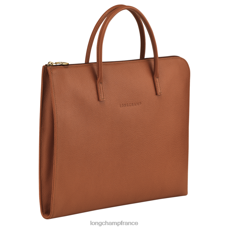 caramel Hommes mallette le foulonne Sacs Longchamp Z6ZTP471