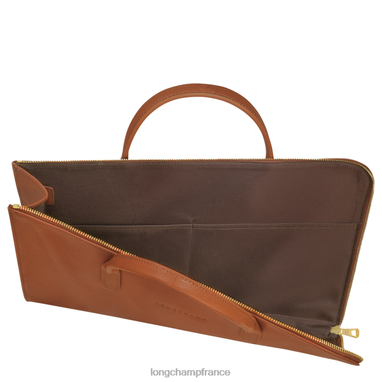 caramel Hommes mallette le foulonne Sacs Longchamp Z6ZTP471