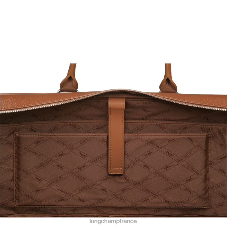 caramel Hommes mallette le foulonne Sacs Longchamp Z6ZTP482