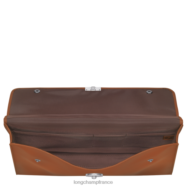 caramel Hommes mallette le foulonne Sacs Longchamp Z6ZTP484