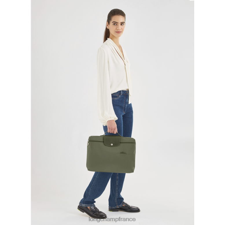 forêt Hommes dossier de documents vert le pliage Sacs Longchamp Z6ZTP493