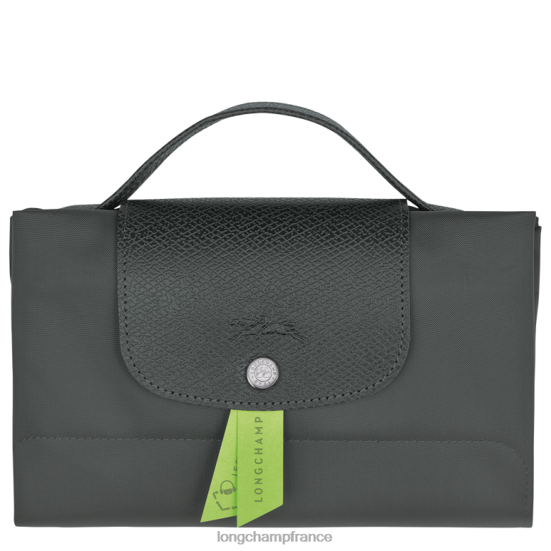 graphite Hommes dossier de documents vert le pliage Sacs Longchamp Z6ZTP495