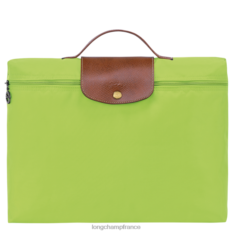 lumière verte Hommes mallette originale le pliage Sacs Longchamp Z6ZTP486