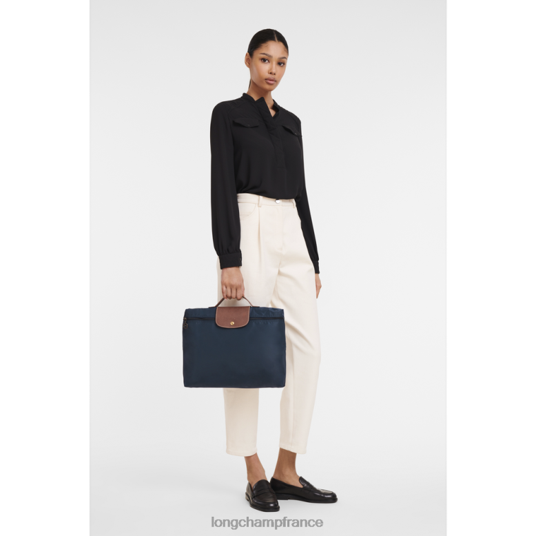 marine Hommes mallette originale le pliage Sacs Longchamp Z6ZTP488