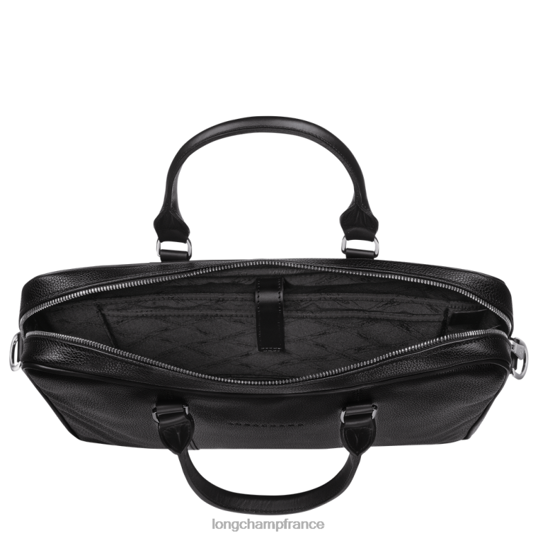 noir Hommes mallette le foulonne Sacs Longchamp Z6ZTP475