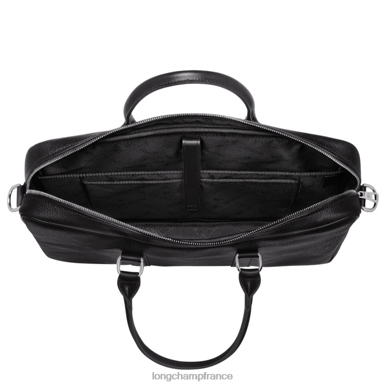 noir Hommes mallette le foulonne Sacs Longchamp Z6ZTP478
