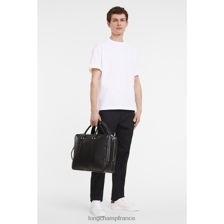 noir Hommes mallette le foulonne Sacs Longchamp Z6ZTP481