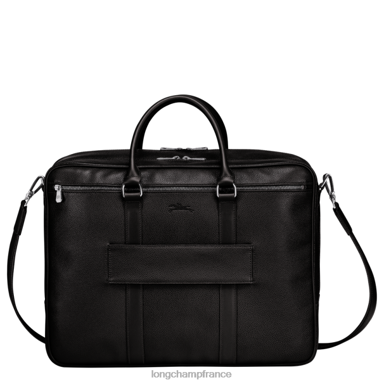 noir Hommes mallette le foulonne Sacs Longchamp Z6ZTP481