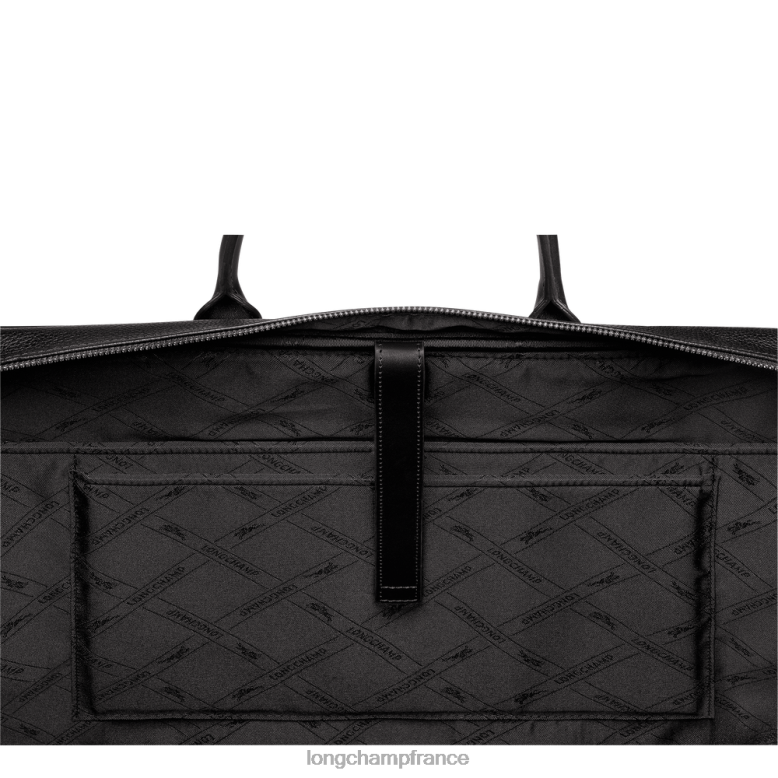noir Hommes mallette le foulonne Sacs Longchamp Z6ZTP481