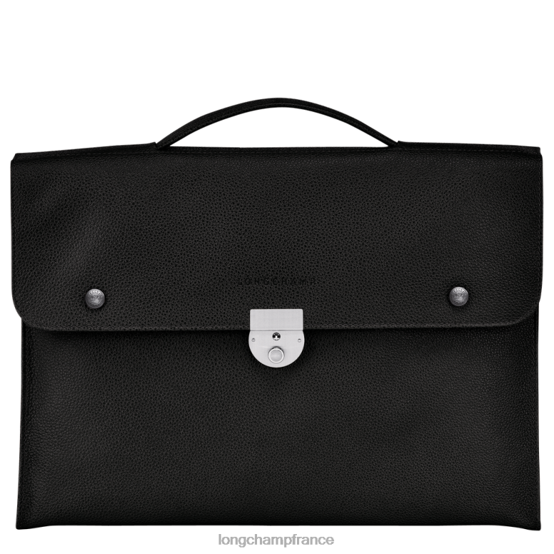 noir Hommes mallette le foulonne Sacs Longchamp Z6ZTP483